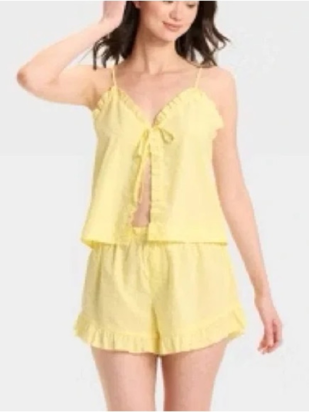 NEW Colsie Ruffle Poplin Set : Medium